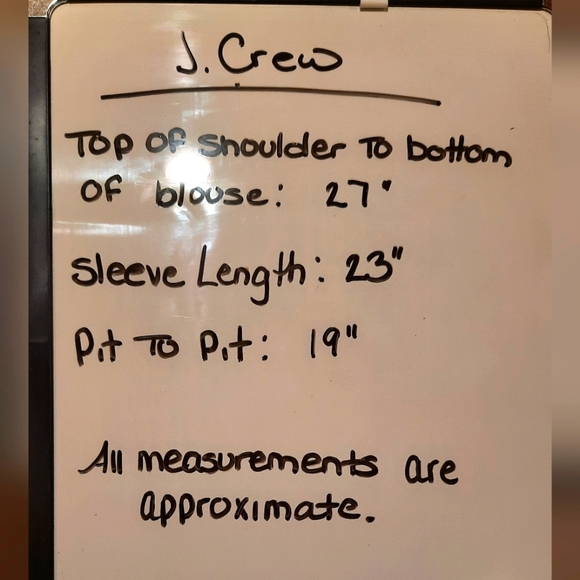 J. Crew Blue Flowy Lightweight V-Neck Blouse size 4 - Picture 11 of 14